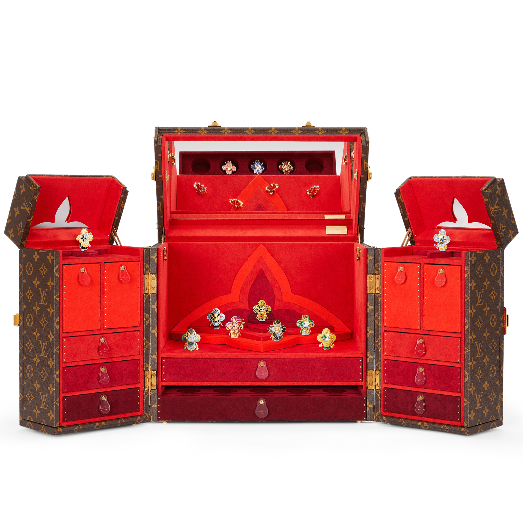 Boîte Joaillerie Vivienne Zodiac Monogram - Trunks and Boxes